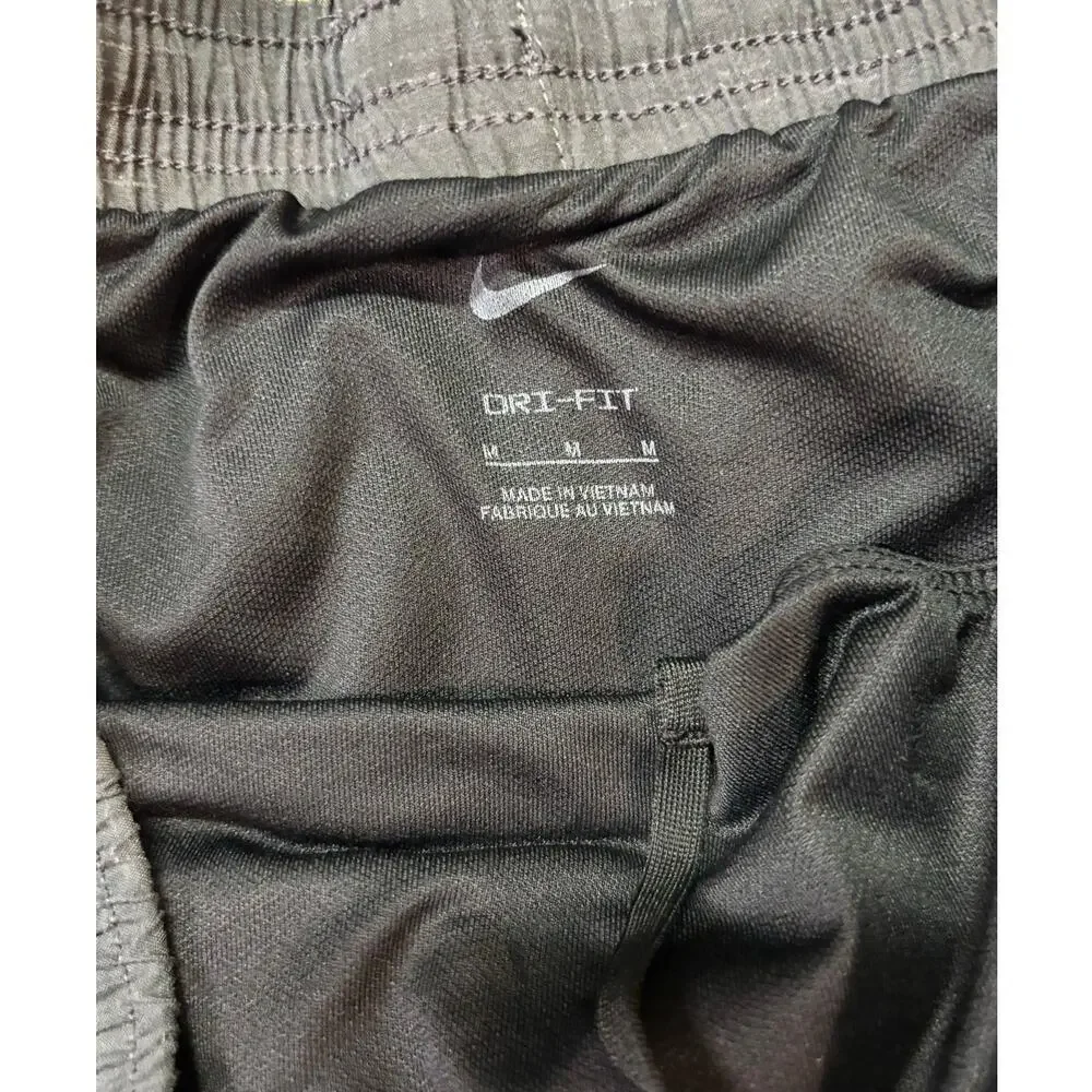 Nike Dri-Fit Gray | New Balance Pink & Black | Women's Medium Athletic Shorts